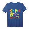 Kinder 5. Geburtstag Eisenbahn Zug T-Shirt - Lustiges Lokomotivführer Design für Jungen, perfekte Geschenkidee zum Geburtstag