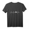 Eisenbahn Herzschlag T-Shirt für Lokführer & Modellbahn Liebhaber  Perfektes Geschenk zum Geburtstag & Weihnachten