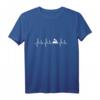 Eisenbahn Herzschlag T-Shirt für Lokführer & Modellbahn Liebhaber  Perfektes Geschenk zum Geburtstag & Weihnachten