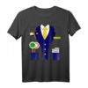 Zugführer Eisenbahn Lokomotivführer Karneval Kostüm T-Shirt  Lustiges Gruppenoutfit für Fasching, Fastnacht & Karnevalsumzug