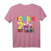 Kinder 2. Geburtstag Eisenbahn Zug T-Shirt - Lustiges Geschenk für 2-Jährige Jungen mit Lokomotive