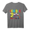 Kinder 2. Geburtstag Eisenbahn Zug T-Shirt - Lustiges Geschenk für 2-Jährige Jungen mit Lokomotive