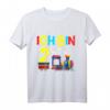 Kinder 2. Geburtstag Eisenbahn Zug T-Shirt - Lustiges Geschenk für 2-Jährige Jungen mit Lokomotive