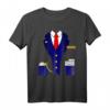 Zugführer Schaffner Bahn Lokomotivführer T-Shirt  Lustiges Karneval Kostüm für Gruppen, Fasching & Fastnachtsumzug