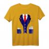 Zugführer Schaffner Bahn Lokomotivführer T-Shirt  Lustiges Karneval Kostüm für Gruppen, Fasching & Fastnachtsumzug