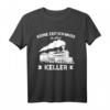 Modellbahn Ich Muss In Den Keller T-Shirt  Humorvolles Eisenbahn Geschenk für Lokführer und Modellbauer