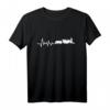 Herzschlag Lokomotive T-Shirt  Eisenbahn & Zugliebhaber Geschenk für Lokomotivführer & Eisenbahnfans