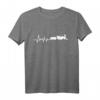 Herzschlag Lokomotive T-Shirt  Eisenbahn & Zugliebhaber Geschenk für Lokomotivführer & Eisenbahnfans
