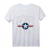 Patriotisches USAF Veteranen T-Shirt mit Vintage-Flugzeug-Rundel  Perfektes Geschenk für pensionierte Luftwaffe Opa, Oma oder Air Force Fans