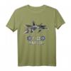 Amerikanischer Stealth-Kampfjet F22 Raptor T-Shirt  Fanartikel für Luftfahrt- und Militärtechnik-Enthusiasten