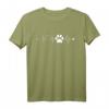 Hunde Katzen Herzschlag T-Shirt - Persönliches Tiermotiv für Herrchen und Frauchen, Perfektes Geschenk zum Geburtstag, Weihnachten & Ostern