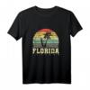 Retro Florida T-Shirt  Geschenkidee für Florida-Liebhaber, Patriot & USA-Reisende für Weihnachten, 4. Juli & Geburtstage