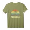 Retro Florida T-Shirt  Geschenkidee für Florida-Liebhaber, Patriot & USA-Reisende für Weihnachten, 4. Juli & Geburtstage