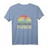 Retro Florida T-Shirt  Geschenkidee für Florida-Liebhaber, Patriot & USA-Reisende für Weihnachten, 4. Juli & Geburtstage