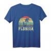 Retro Florida T-Shirt  Geschenkidee für Florida-Liebhaber, Patriot & USA-Reisende für Weihnachten, 4. Juli & Geburtstage
