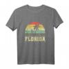 Retro Florida T-Shirt  Geschenkidee für Florida-Liebhaber, Patriot & USA-Reisende für Weihnachten, 4. Juli & Geburtstage