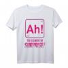 Ah The Element of Surprise Chemie Nerd Geschenk T-Shirt  Lustiges Wissenschafts-Shirt für Chemie-Studenten und Wissenschaftsliebhaber