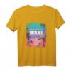 Miami Geschenk für Amerikaner USA Florida T-Shirt  Patriotisches Souvenir für Reisen, Geburtstag & Feiertage