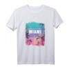 Miami Geschenk für Amerikaner USA Florida T-Shirt  Patriotisches Souvenir für Reisen, Geburtstag & Feiertage
