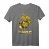 USMC T-Shirt - Patriotisches Design für Marine-Enthusiasten und Militärstolz