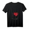 Damen I Love Sharks Funny Marine Biologist T-Shirt mit V-Ausschnitt  Perfektes Geschenk für Meeres- und Fischliebhaber