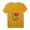 Damen I Love Sharks Funny Marine Biologist T-Shirt mit V-Ausschnitt  Perfektes Geschenk für Meeres- und Fischliebhaber