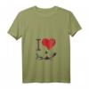 Damen I Love Sharks Funny Marine Biologist T-Shirt mit V-Ausschnitt  Perfektes Geschenk für Meeres- und Fischliebhaber