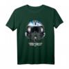 HapBunny Iceman Helmet T-Shirt  Authentisches Top Gun Fan Merchandise für Männer