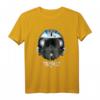 HapBunny Iceman Helmet T-Shirt  Authentisches Top Gun Fan Merchandise für Männer