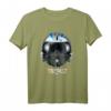 HapBunny Iceman Helmet T-Shirt  Authentisches Top Gun Fan Merchandise für Männer