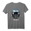 HapBunny Iceman Helmet T-Shirt  Authentisches Top Gun Fan Merchandise für Männer