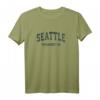 Seattle Washington WA Vintage Uni-Sport T-Shirt  Oldschool Design, perfekt als Geschenk für Seattle Fans in Herren, Damen & Kindergrößen