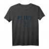 Flint Michigan MI Vintage-Sportdesign Marine-Druck T-Shirt  Patriotisches Geschenk, Old School Logo, für Herren, Damen & Kinder