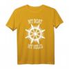 Herren MY BOAT MY RULES Kapitän Shirt  Lustiges Geschenk für Bootfahrer, Kapitäne & Wassersportfans