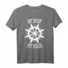 Herren MY BOAT MY RULES Kapitän Shirt  Lustiges Geschenk für Bootfahrer, Kapitäne & Wassersportfans