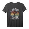 Lustiges Knie Operation T-Shirt mit Bionic Knee Club Design  Gute Besserung für Kniegelenkersatz und Reha-Patienten