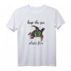Keep The Sea Plastic Free - Stop Ocean Pollution Eco T-Shirt für Meeresschutz und Umweltbewusstsein