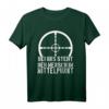 Der Mensch im Mittelpunkt - Soldaten und Bundeswehr T-Shirt mit Fadenkreuz für Reservisten, Berufssoldaten & Kameraden