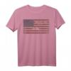 USS Missouri BB-63 Schlachtschiff T-Shirt mit Amerikanischer Flagge im Used-Look  Patriotisches Marine-Shirt für Schiffsliebhaber