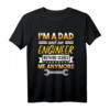 Herren Ingenieur Maschinenbau Geschenk-Idee mit Sprüche T-Shirt  Lustiges Technik-Motiv für Männer, Bau-Ingenieure & Konstrukteure