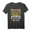 Herren Ingenieur Maschinenbau Geschenk-Idee mit Sprüche T-Shirt  Lustiges Technik-Motiv für Männer, Bau-Ingenieure & Konstrukteure