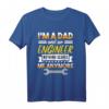 Herren Ingenieur Maschinenbau Geschenk-Idee mit Sprüche T-Shirt  Lustiges Technik-Motiv für Männer, Bau-Ingenieure & Konstrukteure