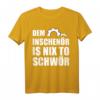 Herren Dem Ingenör is nix to schwör T-Shirt  Lustiges Ingenieur-Design für Maschinenbau, Wirtschaftsingenieurwesen & Co., ideales Geschenk für Studenten und Absolventen