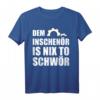 Herren Dem Ingenör is nix to schwör T-Shirt  Lustiges Ingenieur-Design für Maschinenbau, Wirtschaftsingenieurwesen & Co., ideales Geschenk für Studenten und Absolventen