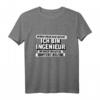 Witziges Ingenieur Selbstgespräch T-Shirt  Das perfekte Geschenk für Ingenieure zum Geburtstag, Weihnachten & Berufsliebe