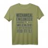 Maschinenbau Ingenieur = Zauberer Spruch T-Shirt  Witziges Geschenk für Dipl. Ing., Techniker & Problemlöser