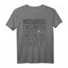 Maschinenbau Ingenieur = Zauberer Spruch T-Shirt  Witziges Geschenk für Dipl. Ing., Techniker & Problemlöser