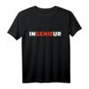 Ingenieur T-Shirt  Für Ingenieure und Ingenieurinnen, Technik- und Maschinenbau-Profis, perfekt für Arbeit & Freizeit