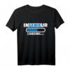 Ingenieur Loading T-Shirt  Lustiges Technik-Design für Ingenieure und Physiker, perfekt als Geschenk für Profis und Studenten