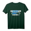 Ingenieur Loading T-Shirt  Lustiges Technik-Design für Ingenieure und Physiker, perfekt als Geschenk für Profis und Studenten